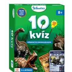 10 quiz - Joc de societate cu quiz despre dinozauri uimitori