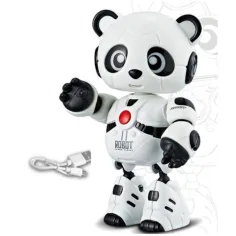 11, panda robot prieten cu sunete și lumini, cadru metal imaginea 2