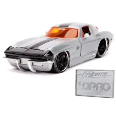 1963 Chevy Sting Ray model auto metal 1/24 - Simba Toys imaginea 4