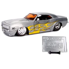 1969 Chevy Camaro model mașină metal 1/24 - Simba Toys imaginea 4