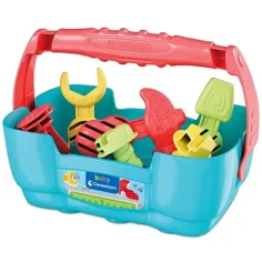 2 in 1 Bancă de lucru și cutie de scule cu unelte - Clementoni baby imaginea 3