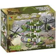 3 etaje parcare cu vehicule de luptă, efecte de sunete și lumini