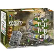 3 - nivele parcare cu vehicule militari, sunete și lumini