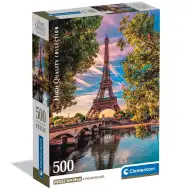 500 de puzzle compact HQC de-a lungul Senei - Clementoni