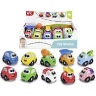 ABC Mașini de lucru zâmbitoare de oraș în mai multe variante 1buc - Simba Toys