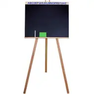 ABC tablă desen din lemn