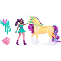 Academia Unicornilor: Cu bebelușul unicorn - Ava și Leaf - Spin Master imaginea 2