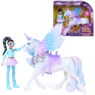 Academia Unicornilor: păpușa Layla și set de joacă cu unicornul Glacier - Spin Master