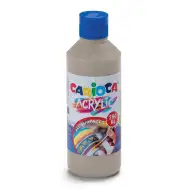 Acrilic 250ml vopsea acrilică culoare argintie - Carioca
