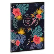 Ars Una Aloha Night caiet cu spirală extra, format A5