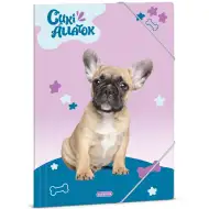 Ars Una: Animale drăguțe – Dosar A/4 cu elastic, Bulldog Francez