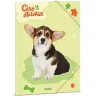 Ars Una: Animale drăguțe – Mapă cu elastic format A4 Welsh Corgi
