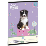Ars Una: Animale drăguțe - Aussie caiet liniat A/5 21-32