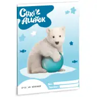 Ars Una: Animale drăguțe - Caiet cu pătrățele Urs polar A/5 27-32