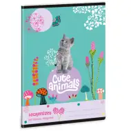 Ars Una: Animale drăguțe - Caiet de teme pentru pisicuțe, 38 de pagini, format A5
