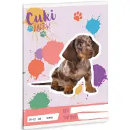Ars Una: Animale drăguțe - Caiet simplu Harlekin dachshund A/5 20-32