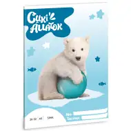 Ars Una: Animale drăguțe - Carnet cu pagini simple Urs polar A/5