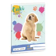 Ars Una: Animale drăguțe - Golden Retriever Caiet dictando A/5 clasa I 14-32