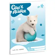 Ars Una: Animale drăguțe - Urs polar caiet liniat pentru clasa 1 A/5