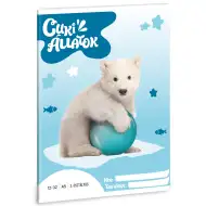Ars Una: Animale drăguțe - Urs polar caiet liniat pentru clasa a 3-a A/5