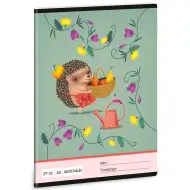 Ars Una: Apple Pie arici caiet cu pătrățele A/5