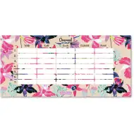 Ars Una: Beach Flowers orar săptămânal cu o singură pagină, față-verso