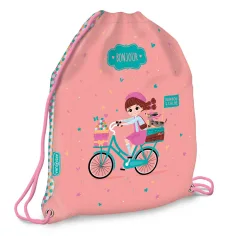 Ars Una: Bonjour sac de gimnastică, sac de sport 32x42 cm
