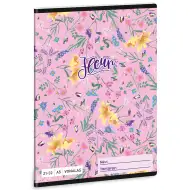 Ars Una: Caiet dictando cu flori Fleur A/5