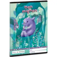 Ars Una: Caiet pătrățel cu model Mon Mignon A/5 27-32