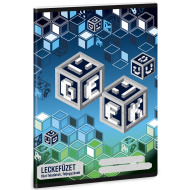 Ars Una: Caiet pentru teme cu imprimeu geek gamer, 38 foi, A/5
