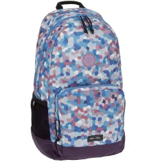Ars Una: Caleidoscope-blue rucsac școlar AU-14 32x51x25cm