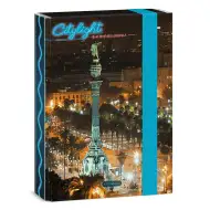 Ars Una: City Light Barcelona cutie pentru caiete format A/5