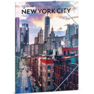 Ars Una: Cityscape - New York, dosar cu elastic, format A4