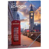 Ars Una: Cityscape of London mapă cu elastic A/4