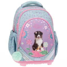 Ars Una: Cute Animals - Aussie, rucsac școlar anatomic de 33×43×22 cm