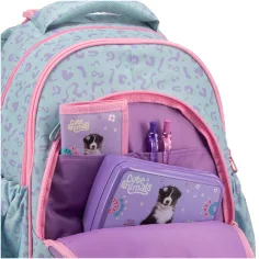 Ars Una: Cute Animals - Aussie, rucsac școlar anatomic de 33×43×22 cm imaginea 7
