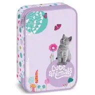 Ars Una: Cute Animals - Kitten penar cu mai multe compartimente 15,5x22,5x4,5cm
