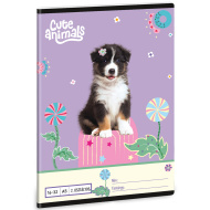 Ars Una: Cute Animals-Aussie caiet liniat pentru clasa a II-a A/5 16-32