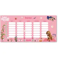 Ars Una: Cute Animals-căţel orar simplu, faţă-verso