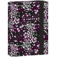 Ars Una: Cutie pentru caiete cu flori de sakura A5