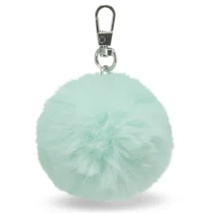 Ars Una: Geantă cu pompon turcoaz, 7 cm