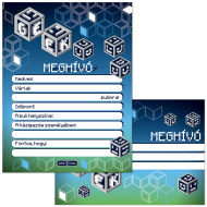 Ars Una: Geek — set de 10 invitații cu plicuri