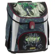 Ars Una: Ghiozdan ergonomic compact cu închidere magnetică T-Rex, rucsac 33x41x24cm