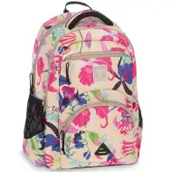 Ars Una: Ghiozdan ergonomic cu flori de plajă, rucsac cu flori, 33x45x24 cm