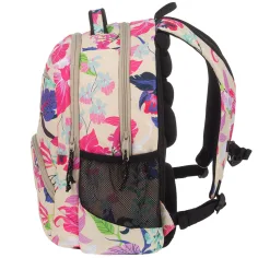 Ars Una: Ghiozdan ergonomic cu flori de plajă, rucsac cu flori, 33x45x24 cm imaginea 4