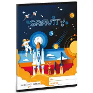 Ars Una: Gravity astronaut caiet liniat pentru clasa a 2-a A/5