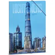 Ars Una: Hightower-Shanghai tower mapă cu elastic format A/4