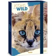 Ars Una: Icons of the Wild Serval cutie pentru caiete format A/4