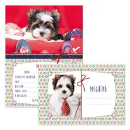 Ars Una: Invitație de petrecere cu câini, cu plic, set de 10 bucăți