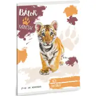 Ars Una: Lăbuțe Curajoase - Caiet cu tigru în carouri A/5 27-32